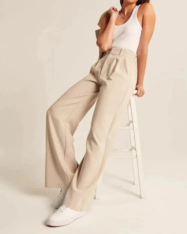 Premium Wide Tailored Pants