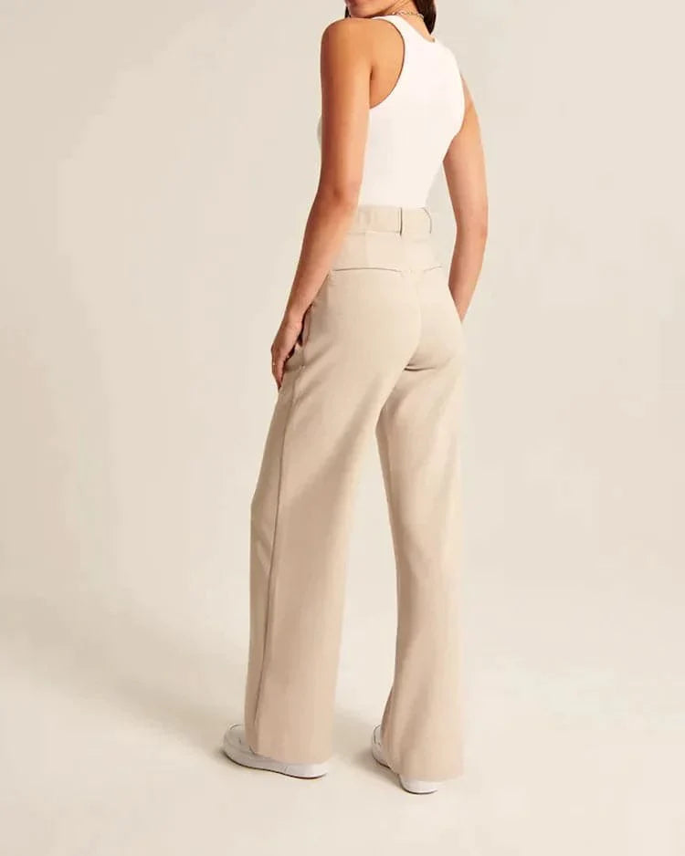 Premium Wide Tailored Pants