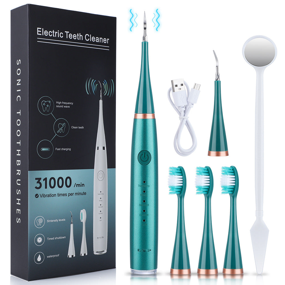USB Electric Toothbrush Dental Set High Frequency