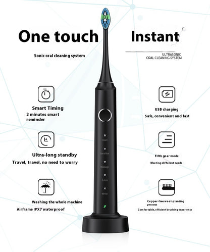 Couple's Magnetic Suspension Electric Toothbrush Rechargeable
