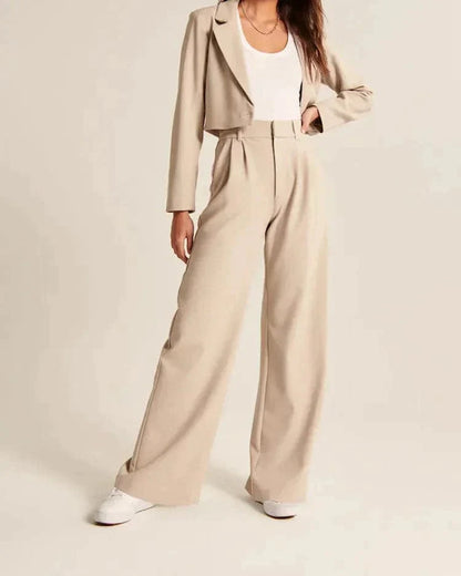 Premium Wide Tailored Pants