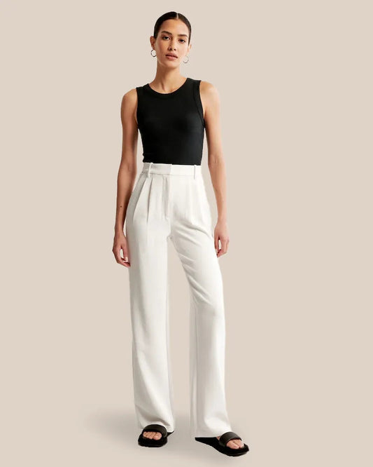 Premium Wide Tailored Pants